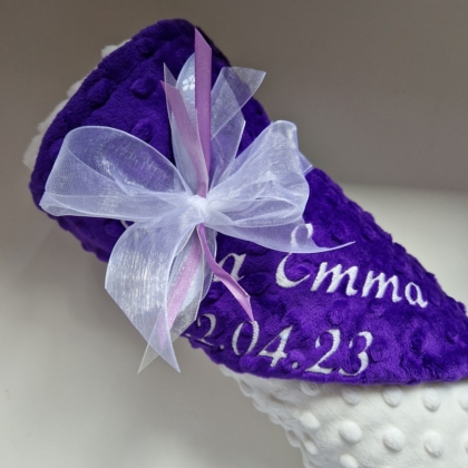 Purple & Off-White