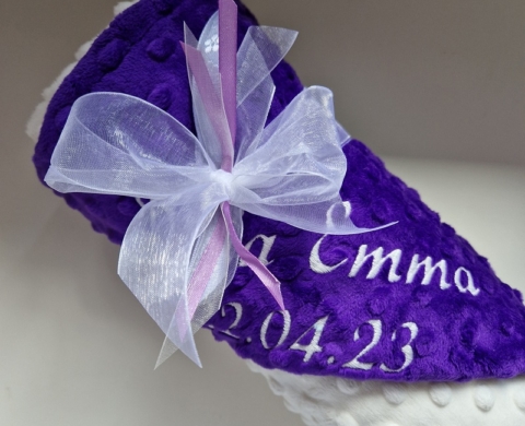 Purple & Off-White
